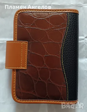 Кожена подвързия за органайзер, снимка 2 - Ученически пособия, канцеларски материали - 49545867