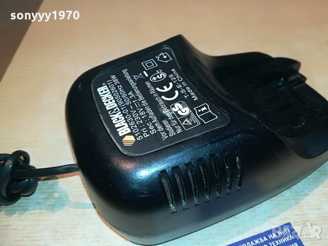 black & decker battery charger-18v-внос швеицария, снимка 13 - Винтоверти - 29167289
