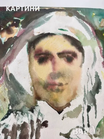 Нанет Баклаян картина - “Мома” 1990 година, снимка 3 - Картини - 50167656