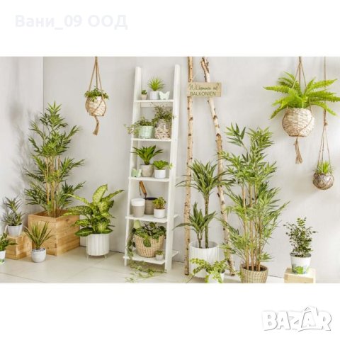 Висока стълбовидна етажерка в 2 цвята , снимка 3 - Етажерки - 42184147