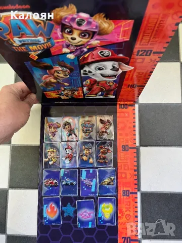 Албум PAW PATROL на LIDL с пълна колекция магнити без един, снимка 3 - Колекции - 47859572