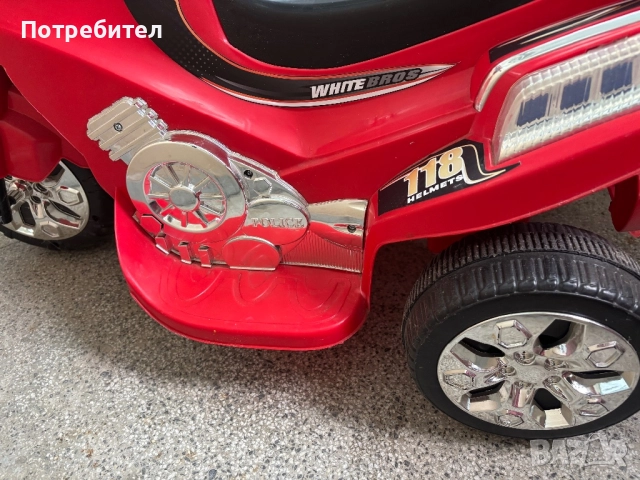 Детски Акумулаторен мотор за деца със звуци и светлини, снимка 5 - Детски велосипеди, триколки и коли - 51466267