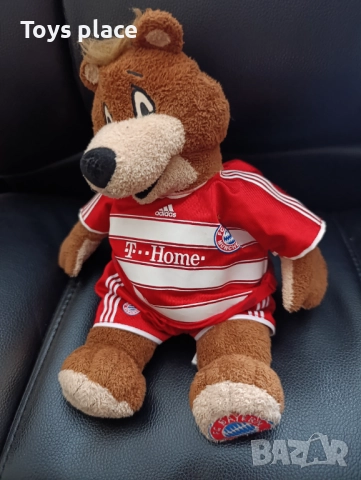Оригинално колекционерско мече Байерн Мюнхен Bayern Munich, снимка 3 - Фен артикули - 52659640