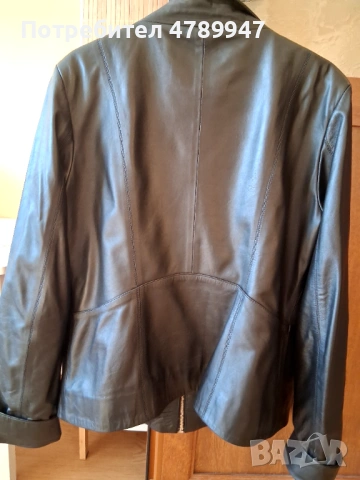 Яке от естествена кожа, снимка 2 - Якета - 54118420