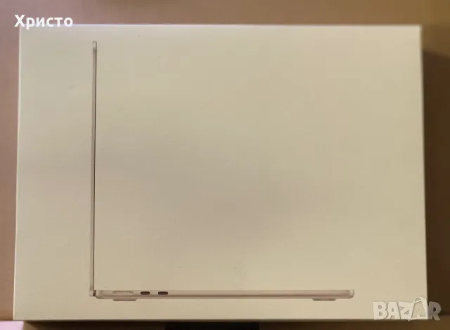 НОВ!!! Лаптоп Apple MacBook Air 13", Apple M3, 8 ядра CPU и 8 ядра GPU, 8GB, 256GB, Starlight, снимка 4 - Лаптопи за работа - 48917914