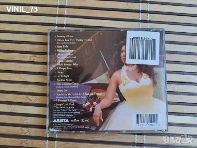 Aretha Franklin – Greatest Hits (1980-1994), снимка 3 - CD дискове - 50937709