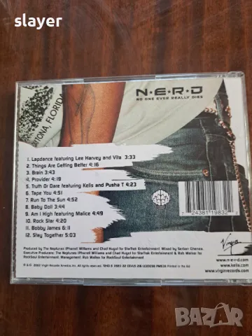 Оригинален диск N.E.R.D., снимка 5 - CD дискове - 49246134