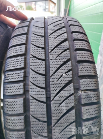 Продавам джанти 17 цола 5x110 с почти нови зимни гуми 225/45/17, снимка 5 - Гуми и джанти - 52668252