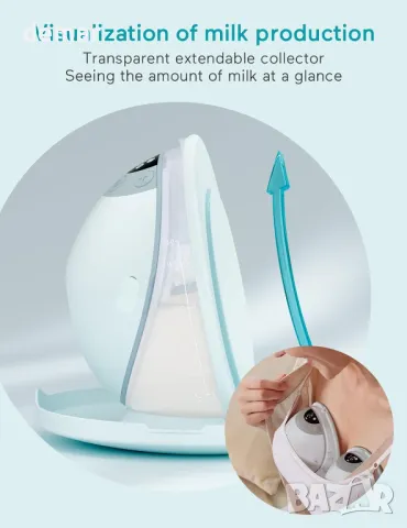 Електрическа помпа за кърма Paruu P20, 4 режима и 12 нива, 19/21/24 мм, 2 броя, снимка 4 - Помпи за кърма - 50271220