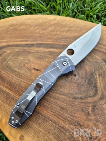 Сгъваем нож Spyderco Nirvana C199, снимка 7 - Ножове - 51051418
