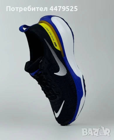Нови мъжки маратонки Nike Zoom X Invincible Run Flyknit 3 Black Racer Blue, снимка 3 - Маратонки - 51004780