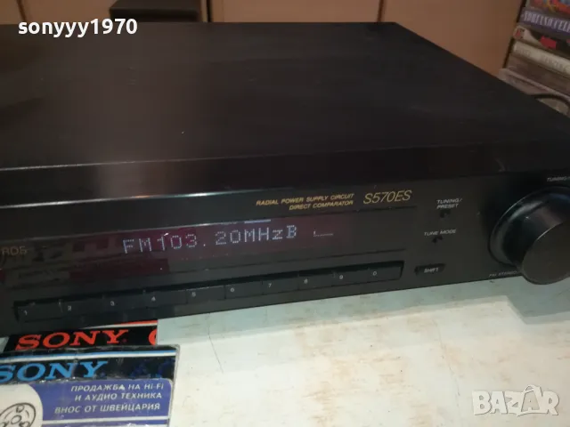 SONY ST-S570ES TUNER-MADE IN JAPAN-ВНОС SWISS 0405251426LNWC, снимка 15 - Ресийвъри, усилватели, смесителни пултове - 50151629