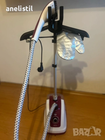🔥 Вертикален парогенератор / парна ютия за дрехи — почти нов!, снимка 5 - Ютии - 53218605