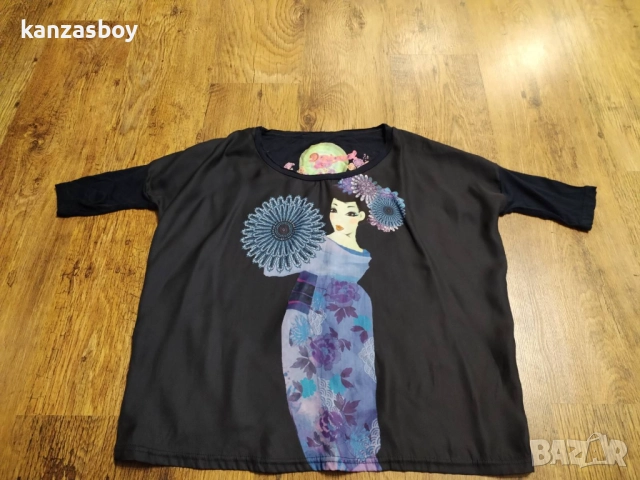 desigual - страхотна дамска блуза M, снимка 4 - Блузи с дълъг ръкав и пуловери - 52967331