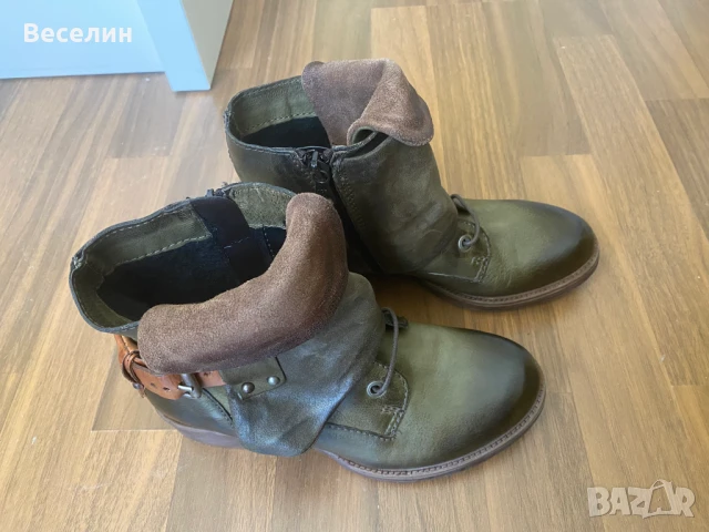 Боти естествена кожа Orange Label, снимка 11 - Дамски боти - 51062899