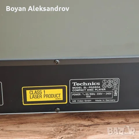 Technics SL-PG560A CD Player | MASH DAC | Оригинално дистанционно , снимка 6 - Декове - 55969565