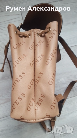 Нова дамска кожена раница GUESS LUELLA G LOGO, снимка 10 - Чанти - 51871802