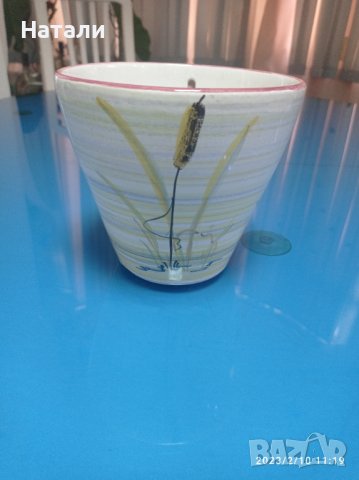 кашпа/саксия немска керамика 781, снимка 1