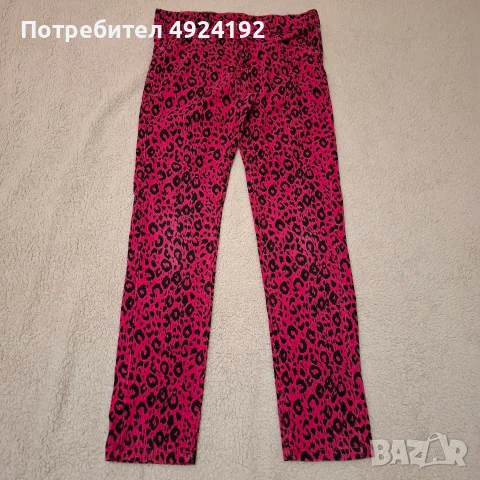 Детски панталон с розов принт, снимка 3 - Детски панталони и дънки - 56120931