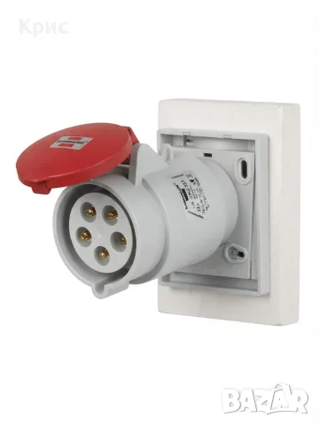индустриален контакт Brennenstuhl IZN 3253 (32A, 5-полюсен, IP44)