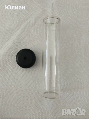 Стъклени колби за съхранение на единични дози кафе на зърна, заедно с дървена поставка (Single Dose), снимка 4 - Кафемашини - 54096322