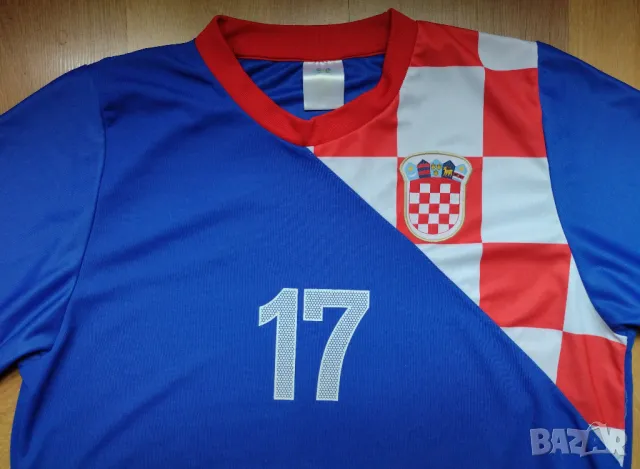 Hrvatska / #17 Mandzukic - мъжка футболна тениска на Хърватска, снимка 10 - Спортни дрехи, екипи - 47332899