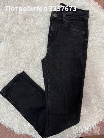 Черни дънки Bershka, снимка 1