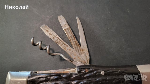 Мултифункционален инструмент,нож производство Япония, снимка 7 - Антикварни и старинни предмети - 42142286