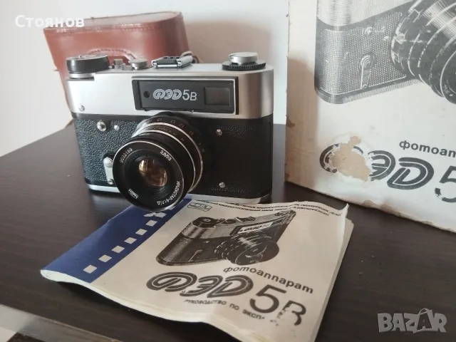 Камера ФеД 5В USSR 1990г , снимка 4 - Фотоапарати - 56440213