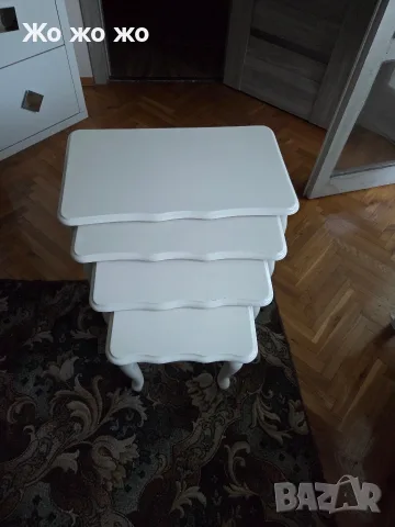 масички от дърво чисто нови цената е за комплекта , снимка 2 - Маси - 56010677
