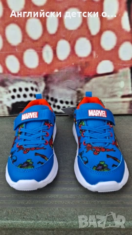 Английски детски маратонки Marvel, снимка 6 - Детски маратонки - 54291138