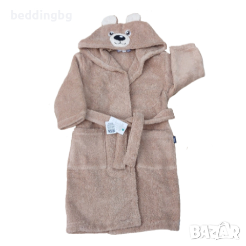 #Детски #халат за баня микропамук , снимка 4 - Хавлиени кърпи - 44550535