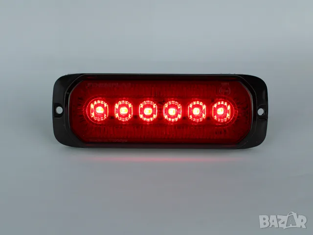 Висящ LED габарит с 2 функции 12-24V с червена светлина, снимка 5 - Аксесоари и консумативи - 55869046