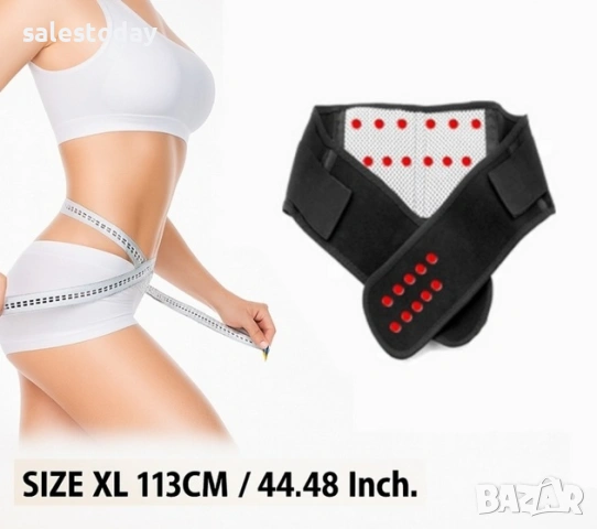 Лумбален колан със самозагряване+ Турмалин и магнити, снимка 3 - Други - 53983503