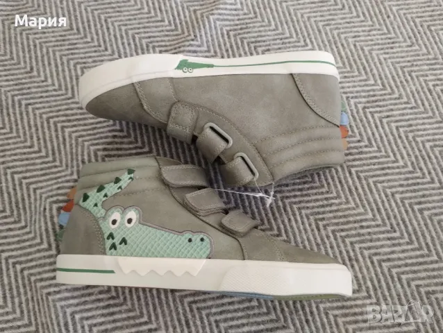 Next кожени високи гуменки номер 33 , снимка 6 - Детски маратонки - 49114546