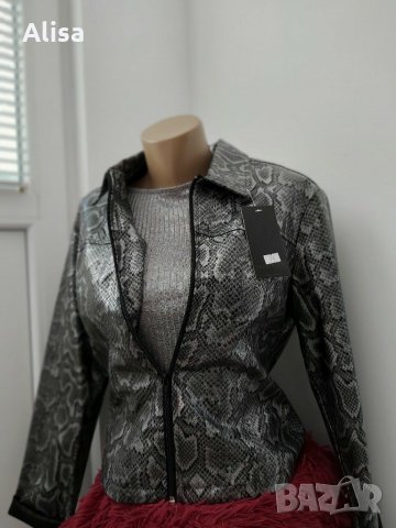 Дамско яке със змийски принт, снимка 5 - Якета - 30336446