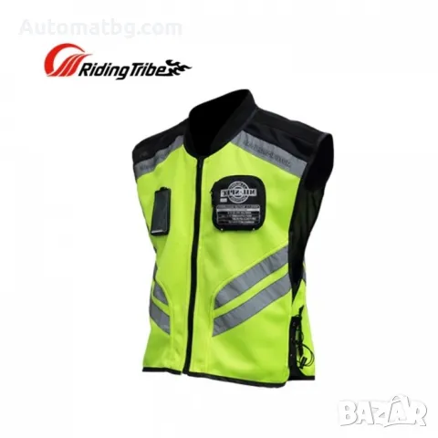 Светлоотразителна жилетка Automat, За мотористи и велосипедисти, снимка 2 - Аксесоари и консумативи - 49623841