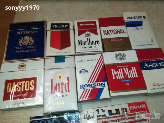 ROTHMANS VICEROY LORD И ДР КУТИИ ОТ ЦИГАРИ 2411241926, снимка 2 - Колекции - 48090791