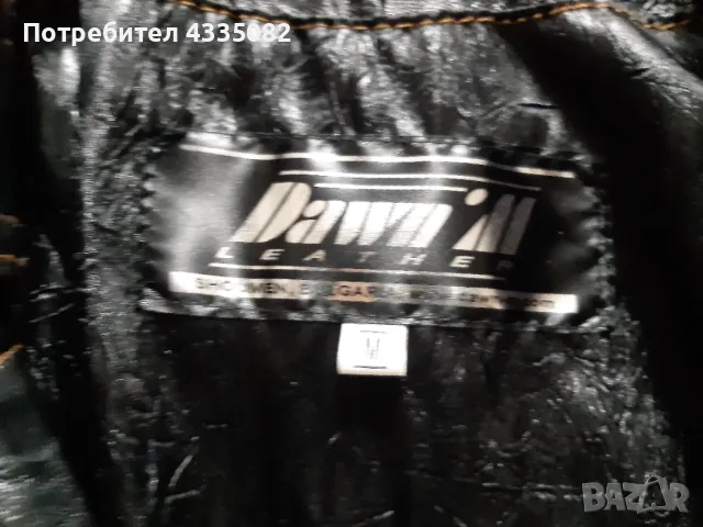 Дамско кожено яке, снимка 2 - Якета - 48730330