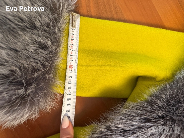 Дамско палто сибирска лисица и лама С, М,Л, снимка 13 - Палта, манта - 38538105