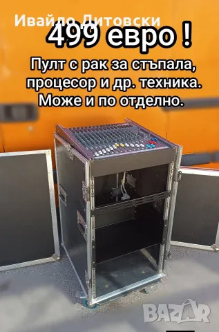 Рак 19" х 17U с пулт.