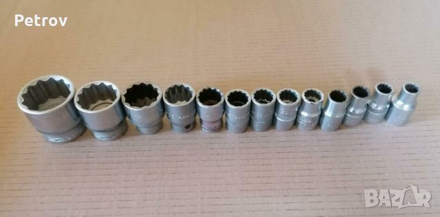 DOWIDAT / KS TOOLS / GARANT Made in Germany - 1/2" PROFI 13 броя 12-стенни вложки: 10 - 36 mm !!, снимка 2 - Гедорета - 34468686