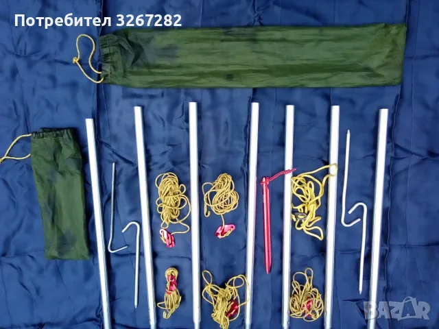 Рейки,Въженца,Колчета,Палатка,Туристическа,, снимка 3 - Палатки - 56047642