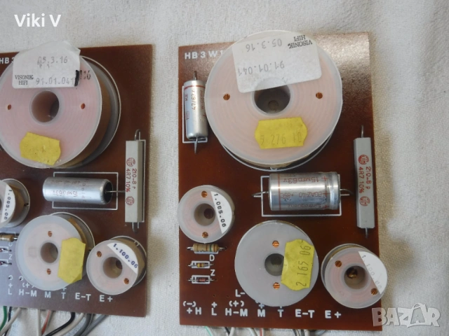 Аудио филтри от колони VISONIK - трилентови, снимка 3 - Тонколони - 53933547