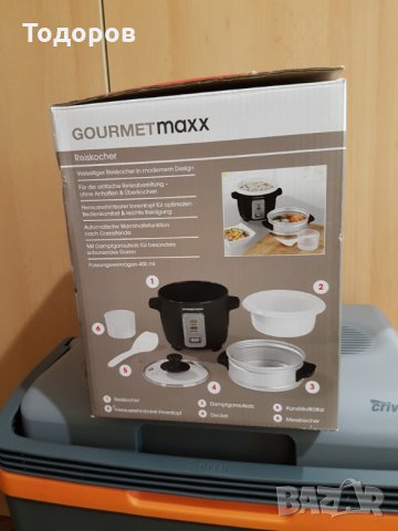 Уред за варене на ориз, снимка 3 - Уреди за готвене на пара - 34417828