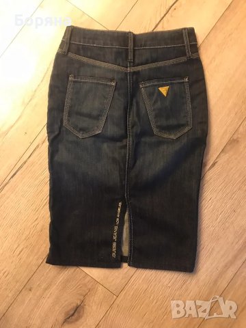 Продавам чисто нова дънкова пола GUESS, снимка 7 - Поли - 49448884