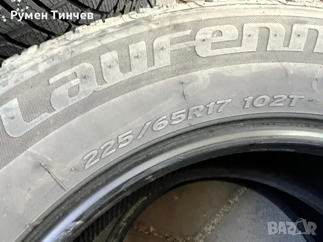 2бр всесезонни гуми 225-65-17, снимка 4 - Гуми и джанти - 56326847