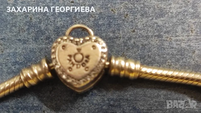 Сребърна гривна пандора , снимка 2 - Гривни - 55785159