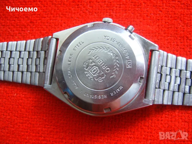 Orient Crystal 3 Stars Automatic Japan  мъжки ръчен часовник, снимка 6 - Антикварни и старинни предмети - 55924315