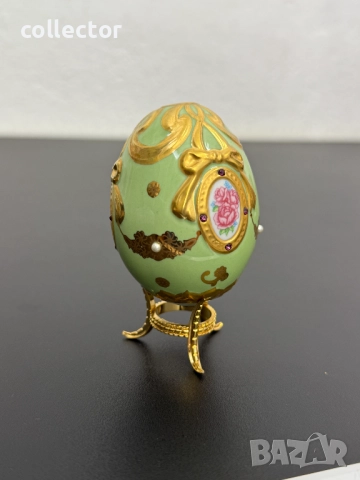 Порцеланово яйце - Franklin Mint. №7411, снимка 2 - Антикварни и старинни предмети - 51906566